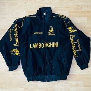 Lamborghini racing vintage style racing jacket